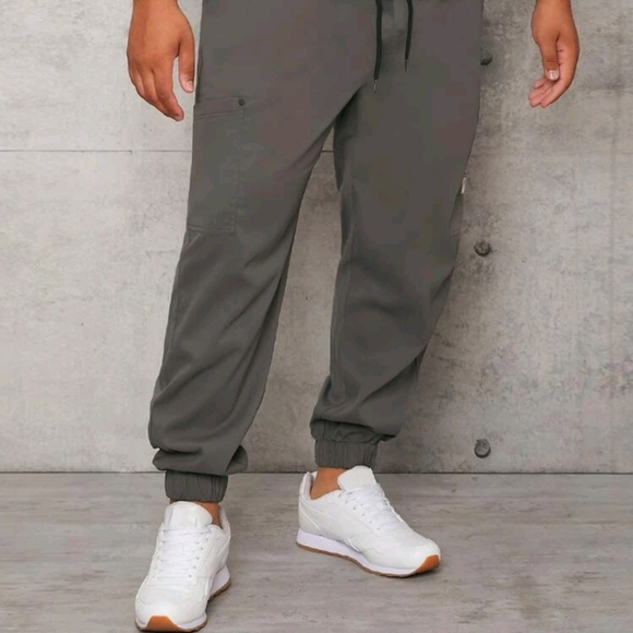 Mens Dark Gray Joggers - Picture 3 of 8
